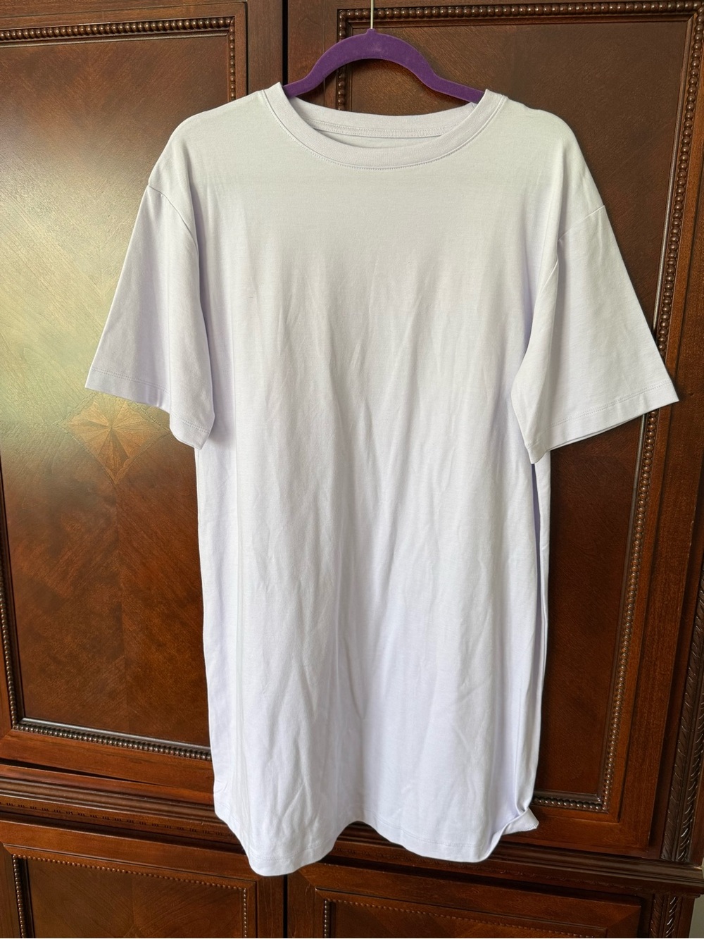 Universal Thread Light Lavender Midi T-Shirt Dress